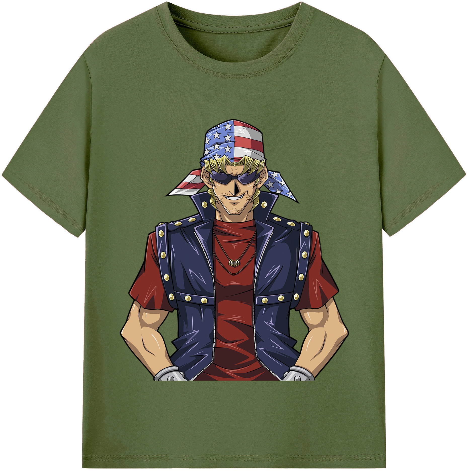 （画像用） 遊☆戯☆王 Yu-Gi-Oh! 綿100％半袖Tシャツ（フロントプリント）